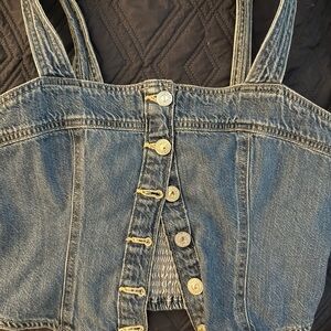 Levi's Denim Crop Top